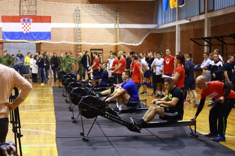 Pripadnici OSRH sudjelovali na sportskom natjecanju "Izazov spremnosti - Viribus unitis"
