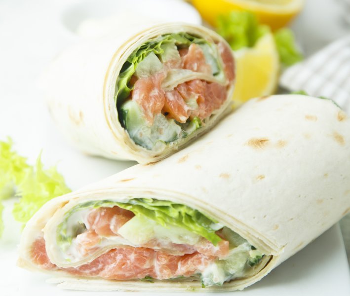 Mr.Bjorg Smoked Salmon Wrap