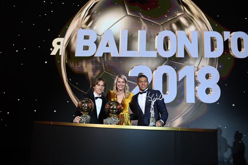 Luka Modrić, Ada Hegerberg i Kylian Mbappé