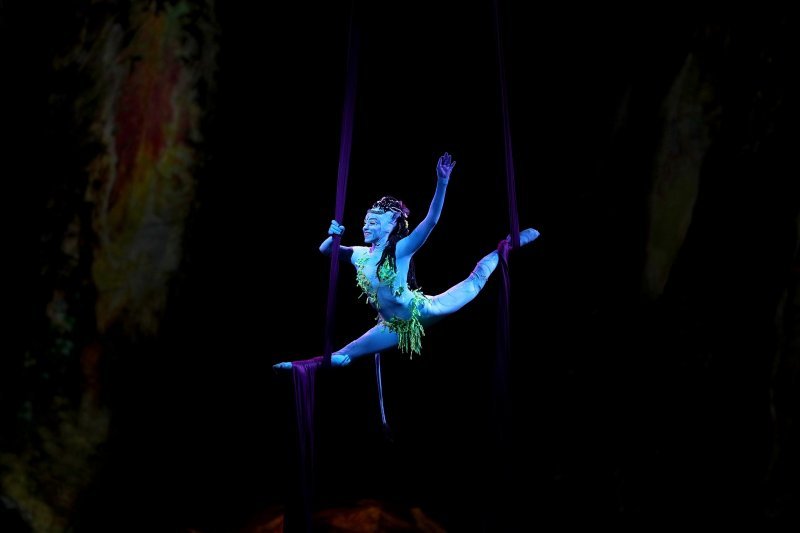 Turneja Cirque du Soleil Toruk - Prvi Let, inspirirana filmskim hitom Avatar