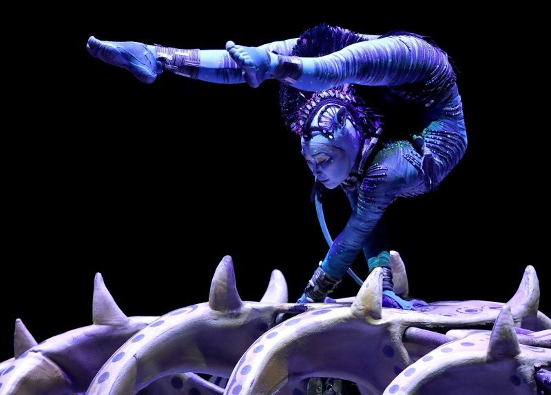 Turneja Cirque du Soleil Toruk - Prvi Let, inspirirana filmskim hitom Avatar