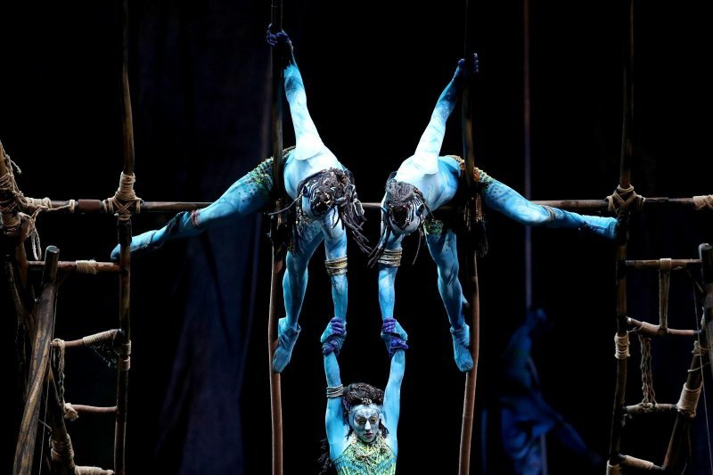 Turneja Cirque du Soleil Toruk - Prvi Let, inspirirana filmskim hitom Avatar