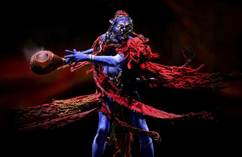 Turneja Cirque du Soleil Toruk - Prvi Let, inspirirana filmskim hitom Avatar