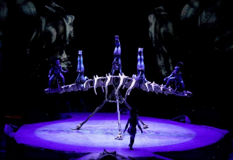 Turneja Cirque du Soleil Toruk - Prvi Let, inspirirana filmskim hitom Avatar