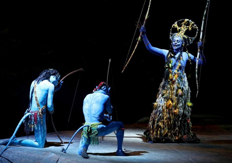 Turneja Cirque du Soleil Toruk - Prvi Let, inspirirana filmskim hitom Avatar