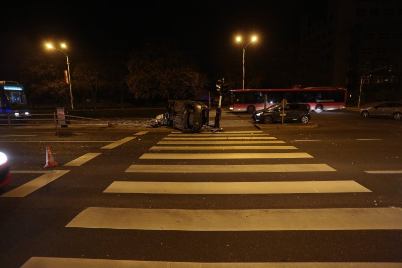 Prometna nesreća u Zagrebu