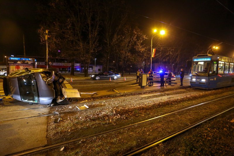 Prometna nesreća u Zagrebu