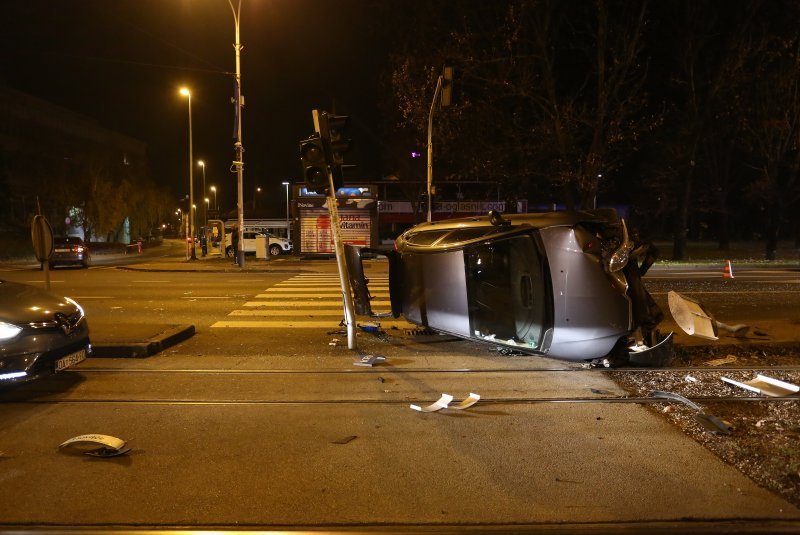 Prometna nesreća u Zagrebu