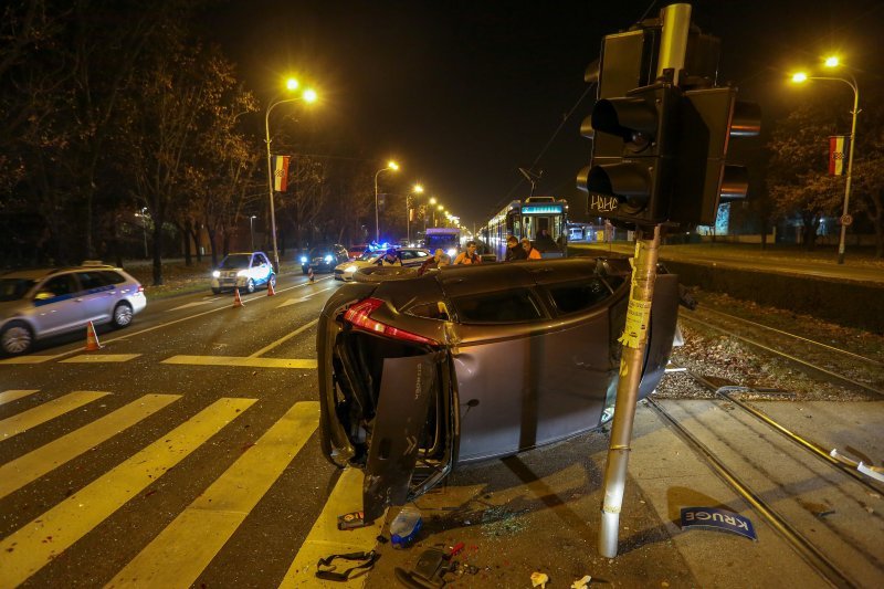 Prometna nesreća u Zagrebu