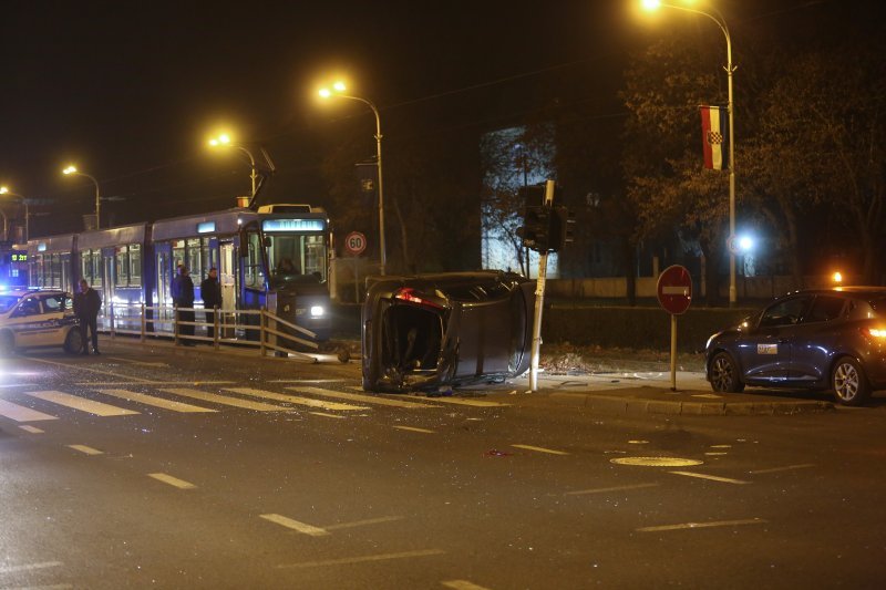 Prometna nesreća u Zagrebu