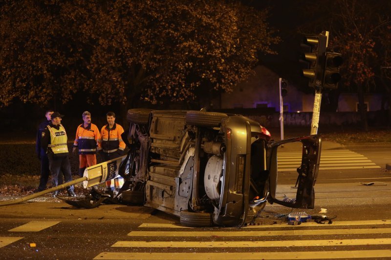 Prometna nesreća u Zagrebu