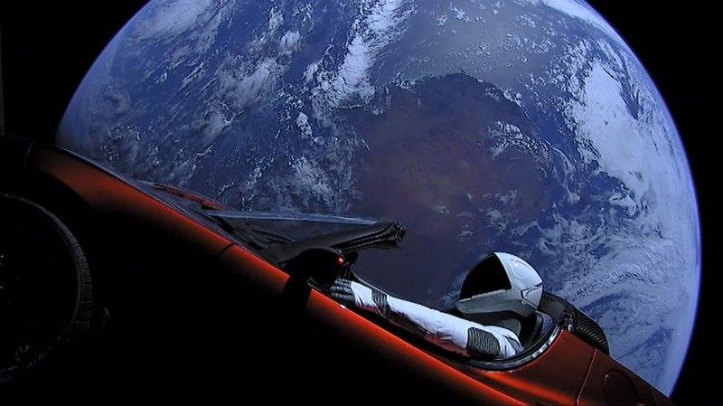 3. Falcon Heavy i Starman/Tesla (6. veljače)