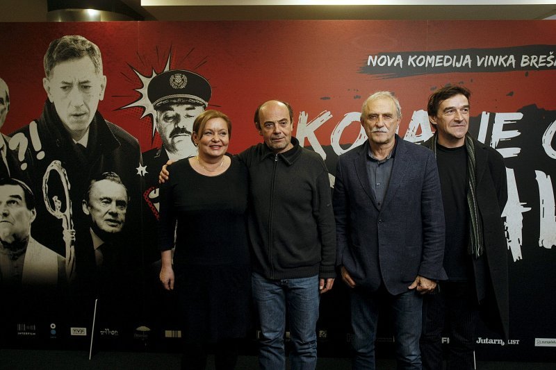 Ksenija Marinković, Pjer Meničanin, Lazar Ristovski i Milan Pleština