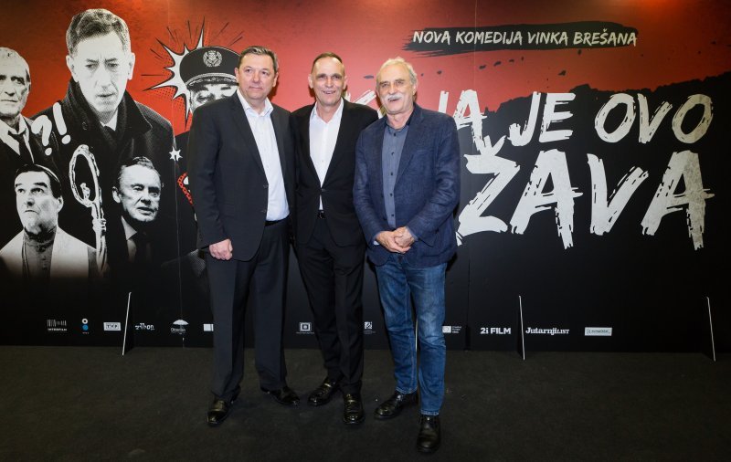 Ivan Maloča, Vinko Brešan i Lazar Ristovski