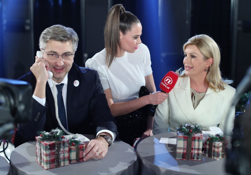 Premijer Andrej Plenković i predsjednica Kolinda Grabar Kitarović