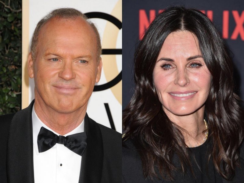 Michael Keaton i Courteney Cox