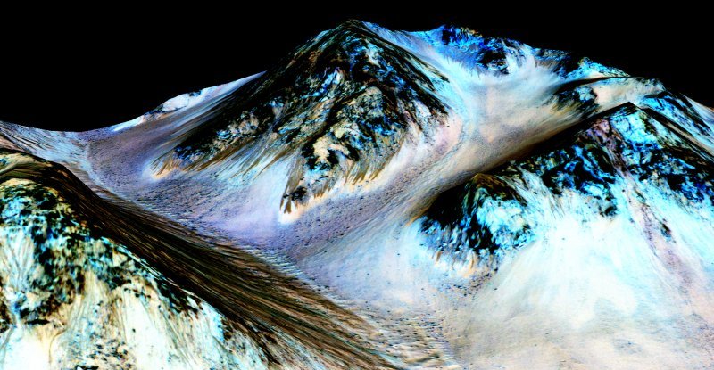 Voda na Marsu slanija je od mora