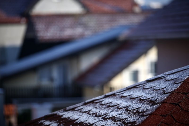 Zrnati snijeg u Zagrebu