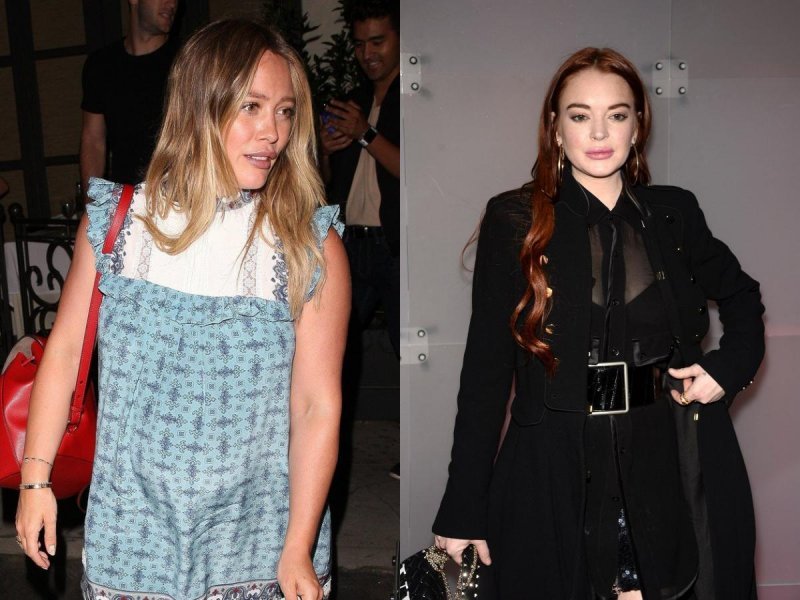 Hilary Duff i Lindsay Lohan