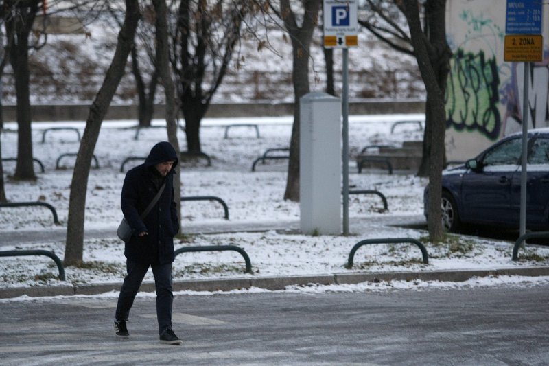 Snijeg u Zagrebu