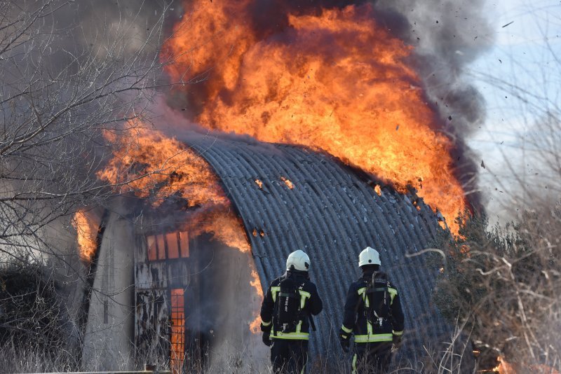 Šibenik: U potpunosti izgorio Hangar