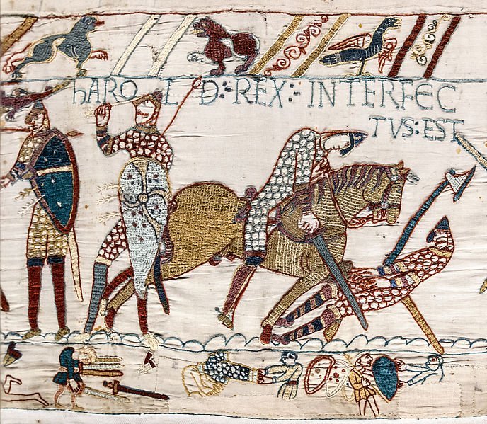 Nepoznate autorice, 'Tapiserija iz Bayeuxa', 1073.-1083., detalj