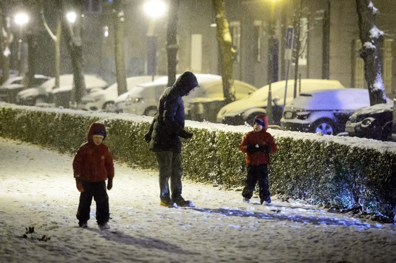 Snijeg u Zagrebu i Sisku