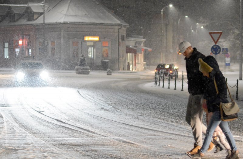 Snijeg u Zagrebu i Sisku