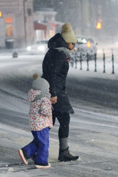 Snijeg u Zagrebu i Sisku