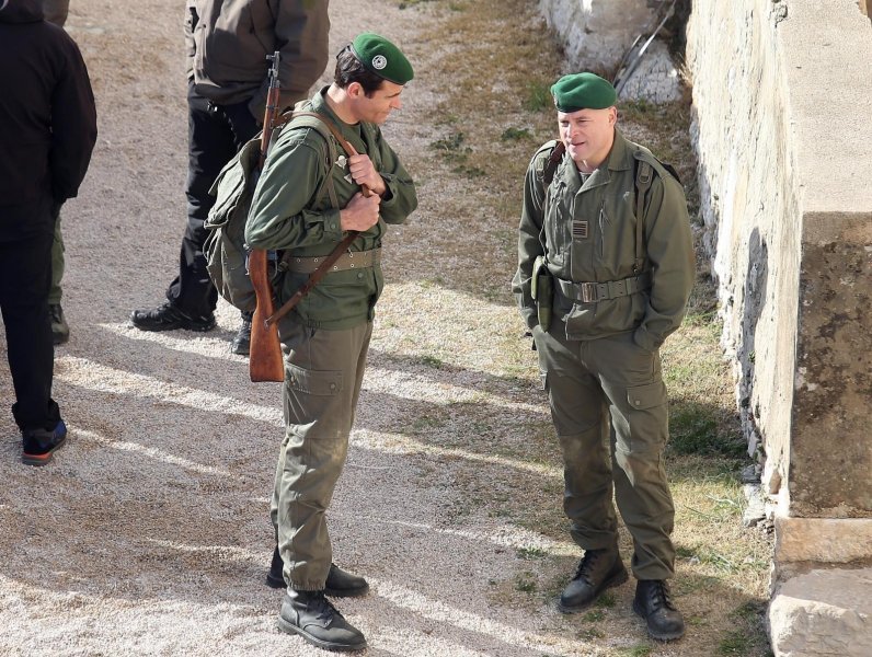 Snimanje posljednjih scena filma General redatelja Antuna Vrdoljaka