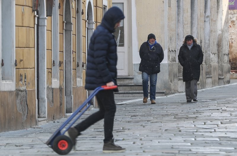 Orkanska bura u Senju