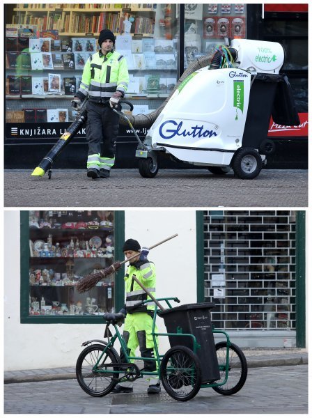 Djelatnici Čistoće metlu zamijenili električnim usisavačem