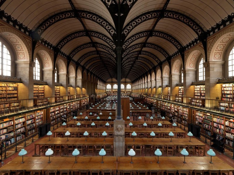 Knjižnica sv. Genoveve, Pariz, Francuska
