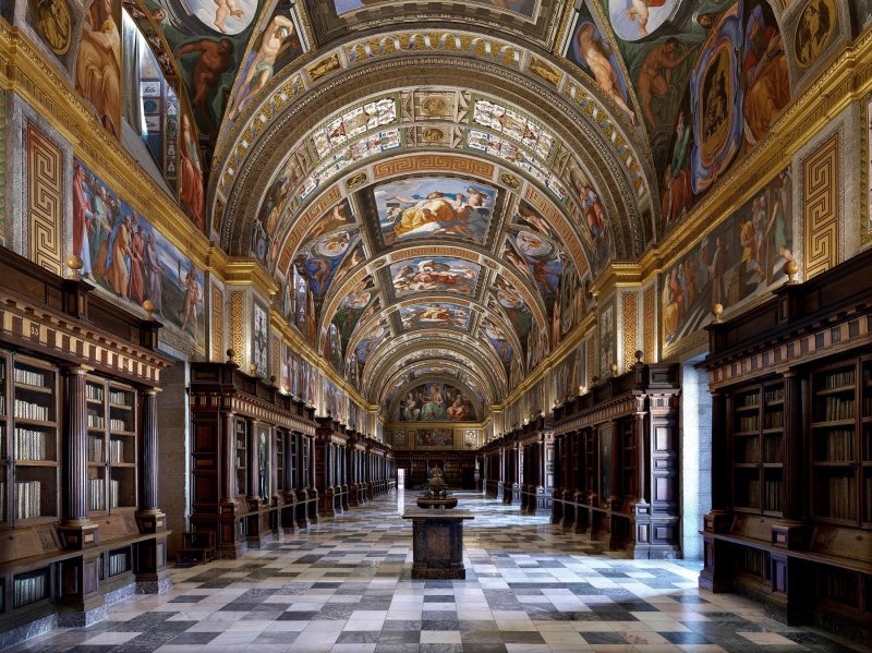Knjižnica Escorial, San Lorenzo de El Escorial, Španjolska