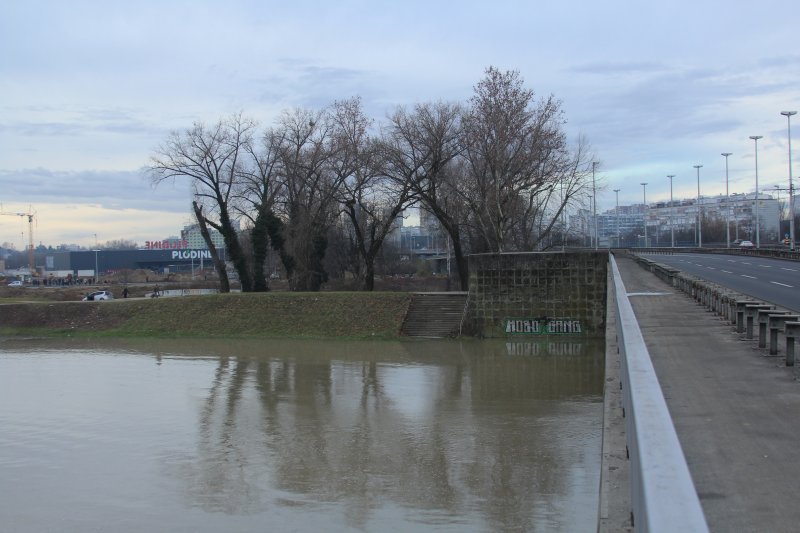 Sava se u Zagrebu izlila iz korita