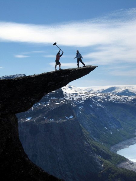 Trolltunga u Norveškoj