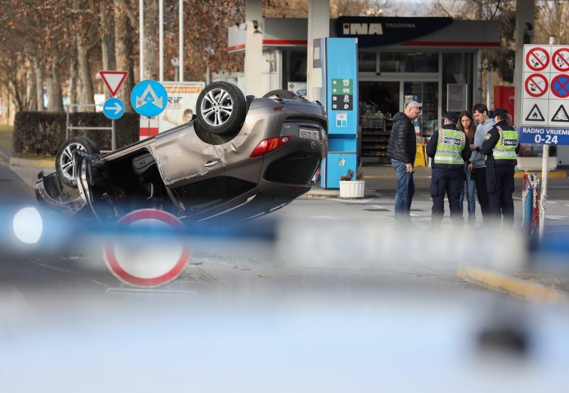 Prometna nesreća u Zagrebu