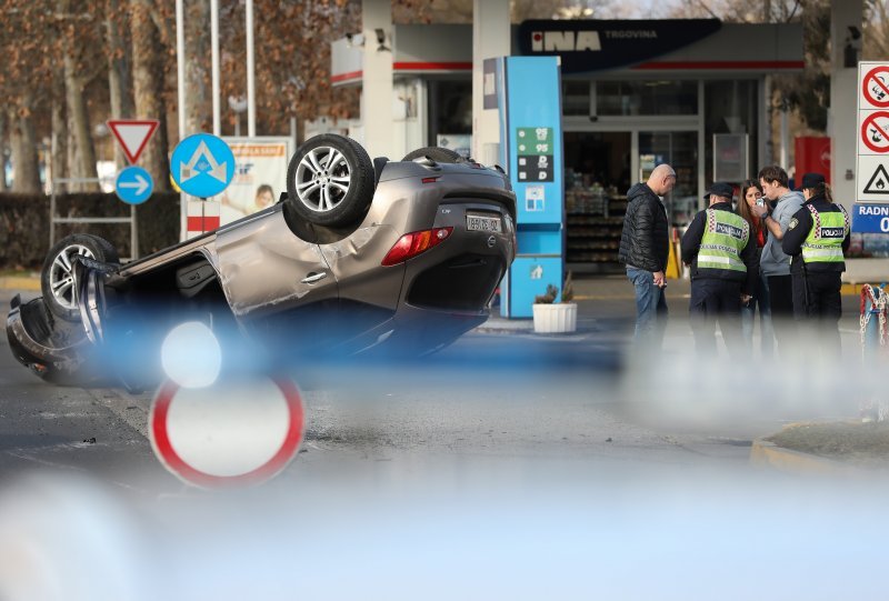 Prometna nesreća u Zagrebu