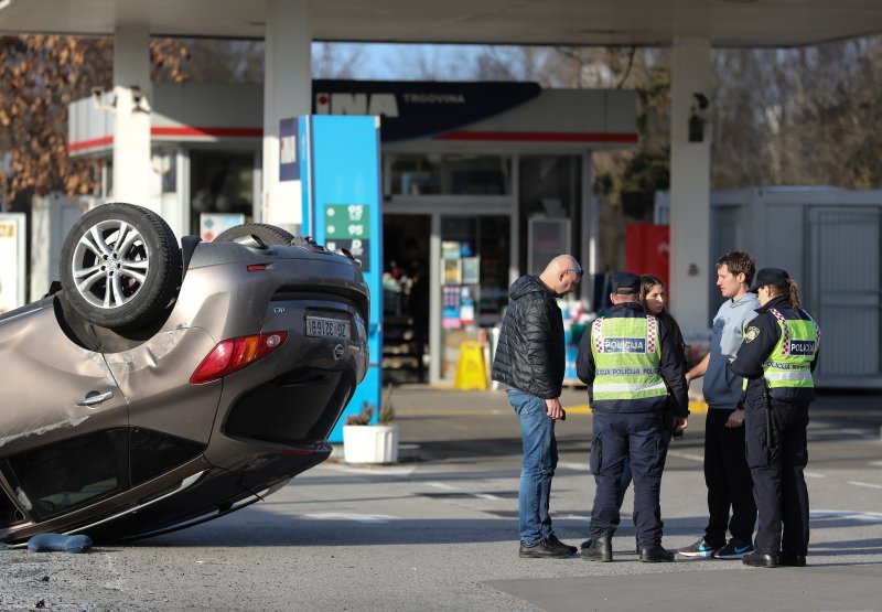 Prometna nesreća u Zagrebu