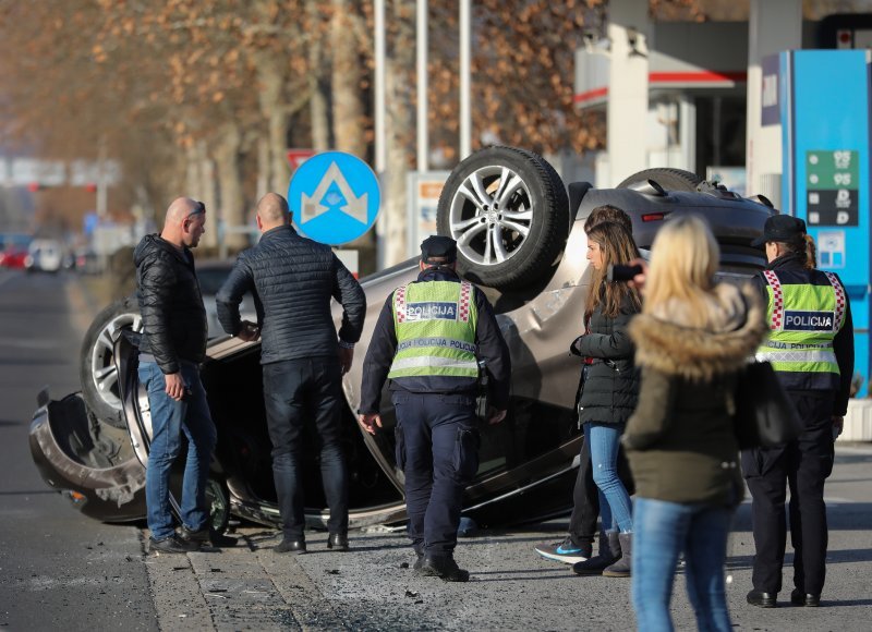 Prometna nesreća u Zagrebu