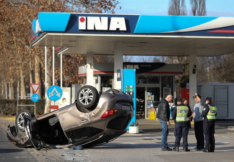 Prometna nesreća u Zagrebu