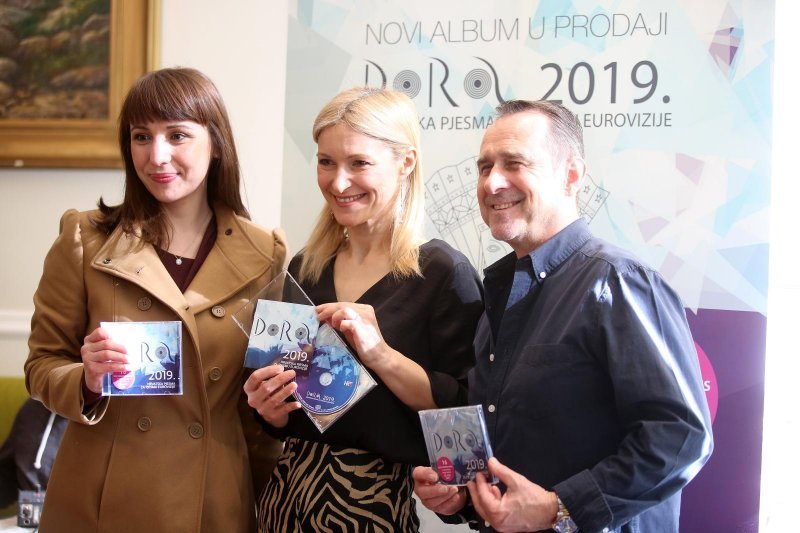 Na konferenciji za novinare predstavljen CD Dora 2019.