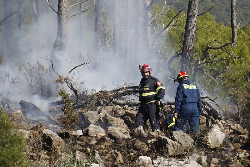 Požar kod svetišta Vepric u Makarskoj