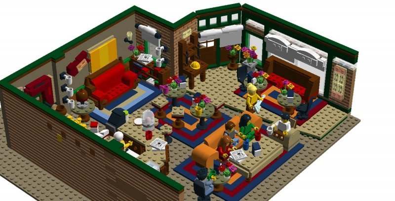 LEGO kafić Central Perk iz serije 'Prijatelji'