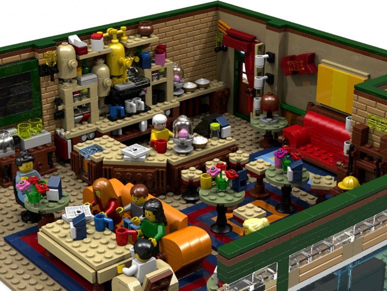 LEGO kafić Central Perk iz serije 'Prijatelji'