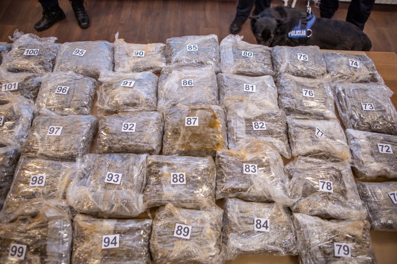 Policija zaplijenila 61 kilogram marihuane