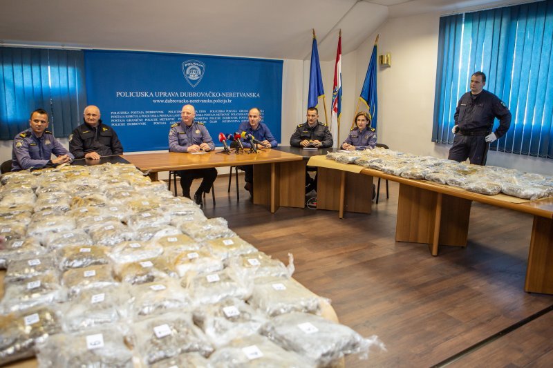 Policija zaplijenila 61 kilogram marihuane