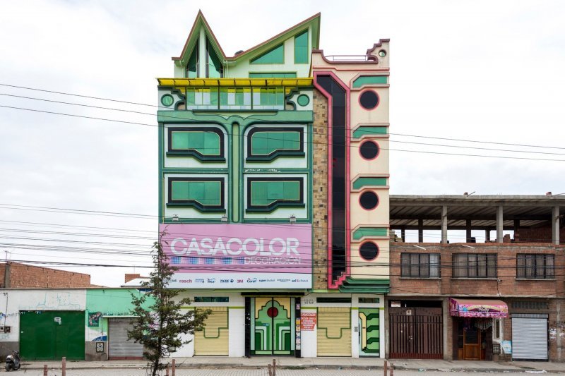 Šarene zgrade u Boliviji