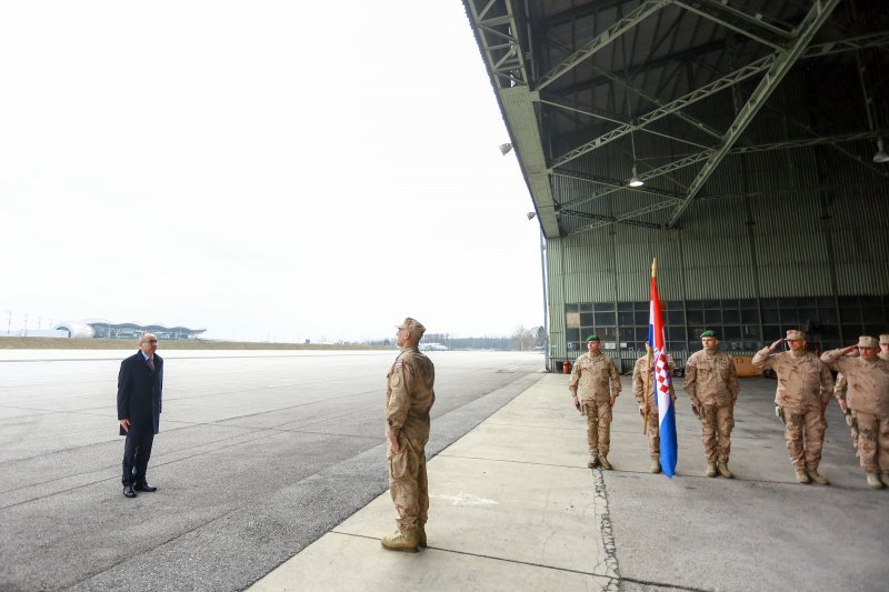 Ispraćaj 10. hrvatskog kontingenta u misiju u Afganistan