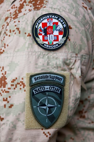 Ispraćaj 10. hrvatskog kontingenta u misiju u Afganistan